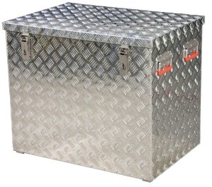 Aluminium traanplaat kist Pro 234 liter 772X525X645 mm