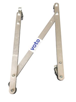 Aluminium kist Pro trolley t.b.v. 29-240 liter