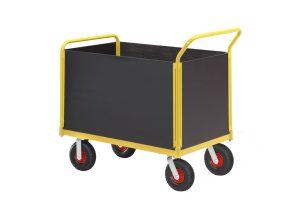 Plateauwagen / platformwagen met 4 wanden TW 750 L-HWS