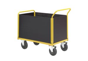 Plateauwagen / platformwagen met 4 wanden TW 1000 M-HWS