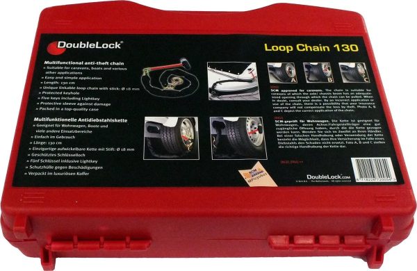 DoubleLock Loop Chain 130 cm - SCM-keur - Afbeelding 3
