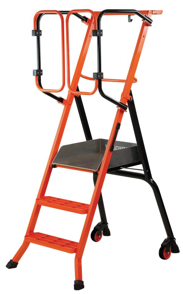 Gardia bordestrap 2 treden - verrijdbaar