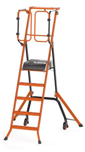 Gardia bordestrap 5 treden - verrijdbaar